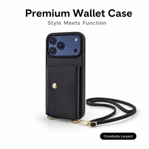 <span class=keywords><strong>เคส</strong></span>หนัง PU คุณภาพสูงแบบสะพายข้าง พร้อมสายคล้องคอ สำหรับ iPhone ป้องกันการกระแทกได้รอบด้าน - Product Image 3