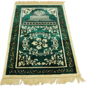 Исламский коврик для мусульманских молитв-Большой Рамадан для мусульманских мужчин и женщин мусульманский молитвенный коврик