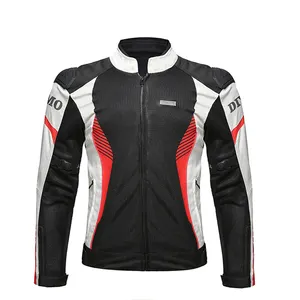 DIYAMO bel design giacca moto racer giacca auto da corsa con pastiglie di certificazione CE