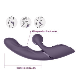 GINYA New Design Puls Kaninchen Vibratoren Weibliche Ohrfeigen Vibrator Klitoris Stimulation Massage gerät <span class=keywords><strong>Adult</strong></span> <span class=keywords><strong>Health</strong></span> Sexspielzeug für Frauen - Product Image 3