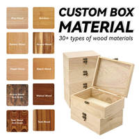 Cajas de Perfume de Madera Marrón con Acabado Brillante y Logotipo Personalizado, Caja de Perfume de Madera de Lujo para un Solo Frasco, Empaque de Regalo
