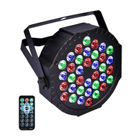 Moderne RGBW LED Disco Light DJ Light Bar pour les décorations de fête et de mariage Corps en ABS en gros avec abat-jour noir pour les chambres à coucher