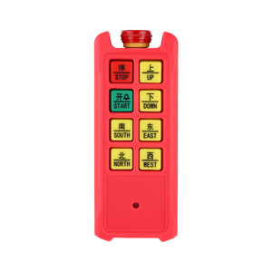 8 nút FSK tầm xa RF không dây điều khiển từ xa ngành công nghiệp máy phát kim loại cần cẩu tời thang máy thang máy cửa chớp - Product Image 1