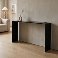 Meubles de salon, entrée, console en métal nordique moderne, table de console de luxe en marbre doré pour le couloir