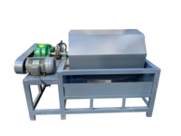 Machine de polissage rotative à effet miroir de qualité industrielle 2,2 kW 400 L pour cadres métalliques