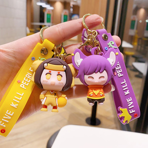 Llavero de PVC Ecológico con Colgante de Perro Flexible, Bonito y Divertido, para Hombre y Mujer, Venta al por Mayor - Product Image 2