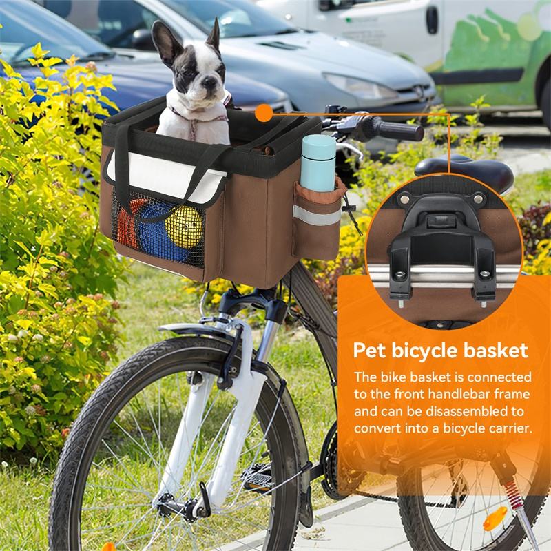 Kids Bike Accessories Boys CHIMONA Dog Bike Basket Carrier, Dog