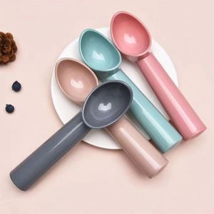 HYRI 2024 Popular Cuchara para Helado al por Mayor, Multicolor, Personalizada, Ligera, para Frutas y Bolas de Sandía, Cucharas de Plástico Antiadherentes - Product Image 3