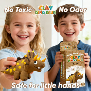 Kit de Pâte à Modeler Dinosaure T-Rex Personnalisé - Fournitures d'Art Créatif DIY Non Toxiques à Séchage à l'Air pour Enfants, Vente en Gros, OEM Usine - Product Image 5