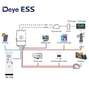Deye ESS GE-F60 produk baru 100Ah Energy Storage Lifepo4 baterai Lithium Ion untuk Solar - Product Image 4