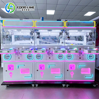 Machine de jeu commerciale OEM ODM personnalisable en couleur et en apparence pour parc d'attractions, machine à griffes