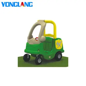 Voiture plastique colorée pour enfants, jeu de conduite, voiture d'extérieur, jouet pour bambins, YL15C0107