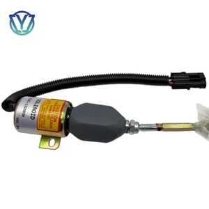 Électrovanne d'arrêt de carburant pour générateur 232C-1115030 12V C3415441 24V, Vanne d'extinction 232C-1115030 24V, Vanne d'extinction moteur 232C-1115030A 24V pour 6112 - Product Image 5