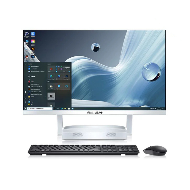 All-in-one Desktop Pc 23.8" White Pc All in One Intel Core I7 I9 Computer Set Desktop Pc All-in-one PC