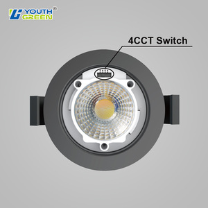 Lámpara de Techo LED con Clasificación de Resistencia al Fuego de 30/60/90 Minutos, 4CCT, Regulable, Sin Parpadeo, 6W, IP65, Marcos Seleccionables, <span class=keywords><strong>3</strong></span> Tipos de Cajas de Conexión Disponibles - Product Image 2
