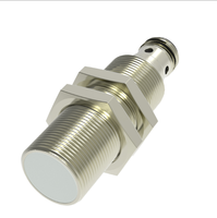 Sensor Proximitas Induktif LANBAO M18 Jarak Deteksi 8mm, Silinder Paduan Nikel Tembaga, 24VDC NPN PNP NO NC IP67