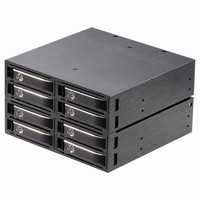 Hdd Bay 2.5 inci SATA dock komputer perangkat keras penutup Hot Swap SSD Hdd rak seluler