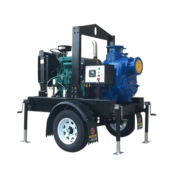 Custom size 2 4 6 8 inch driven electric driven self priming centrifugal water pump