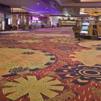 Rouleau de tapis d'hôtel de luxe à fleurs orientales de style américain Taille personnalisée Banquet Hall Couloir Salle à manger Tapis