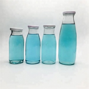 Nhà Máy Trực Tiếp Cổ Điển 200Ml 250Ml 500Ml <span class=keywords><strong>1</strong></span> Lít Chai Thủy Tinh Rỗng Với Nắp Kim Loại - Product Image 4