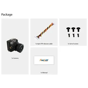 Telecamera RunCam Phoenix 2 SP 1500TVL per Freestyle, DC 5-36V, Rapporto Schermo 4:3/16:9, 7.5g per Droni FPV da Corsa RC - Product Image 5