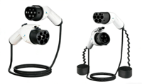 Câble de conversion de charge pour véhicule électrique 32A 1P Type 2, adaptateur de chargeur de véhicule électrique compatible avec toutes les prises Type 2, OEM disponible