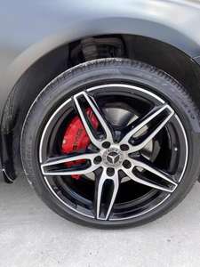 4 pièces pour voiture Benz accessoires couvercle d'étrier <span class=keywords><strong>de</strong></span> <span class=keywords><strong>frein</strong></span> en aluminium - Product Image 3