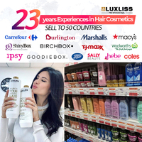 LUXLISS Sérum Capillaire Réparateur à la Kératine, Brume Capillaire Lissante, Spray Protège-Chaleur Protéines Vitamine E, Huile Capillaire Anti-Frisottis et Brillance