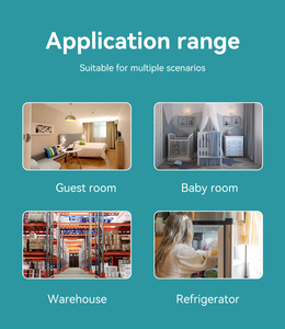 Termómetro e Higrómetro <span class=keywords><strong>Digital</strong></span> Inalámbrico Inteligente Portátil con Aplicación Bluetooth para Invernadero, Hogar y Habitaciones Interiores - Product Image 2