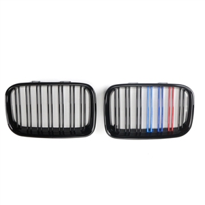 Parrilla Delantera de Riñón con Doble Línea en Color M y Tres Colores para Parachoques de <span class=keywords><strong>Serie</strong></span> 3 E36 <span class=keywords><strong>1992</strong></span>-1995 - Product Image 1