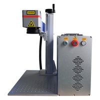 Máquina de Marcado Láser de Fibra CNC 3D de Escritorio 20W 30W 50W con Soporte para DXF AI BMP y Refrigeración por Aire