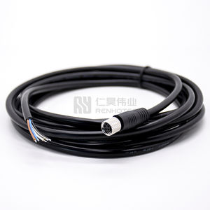 IP68 방수 M8 5 핀 B-코드 암 센서 방수 커넥터 - Product Image 6