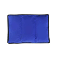 Grande poche de glace en gel réutilisable avec sangles compresse froide pour les blessures enveloppe de glace médicale pour le dos, les épaules et les genoux