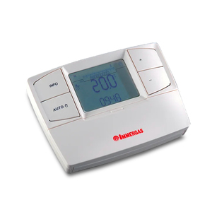 Module de chronothermostat modulant à télécommande rétroéclairé blanc CAR.V2 pour systèmes de CVC domestiques - Product Image 2