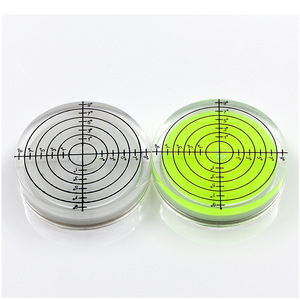 Niveau à bulle circulaire de précision Bullseye pour outils de mesure et machines - Product Image 1