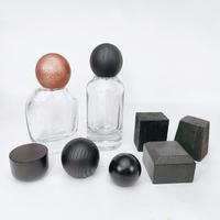 Tapa de perfume de madera al por mayor para botellas de fragancia, embalaje cosmético respetuoso con el medio ambiente, tapa de botella de perfume de lujo personalizada para aromaterapia