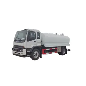 4x2 Isuzu FTR Portable Water Tanker 10,000 Liters Stainless Steel Drink Water Tank Truck