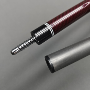 <b>Pool</b> <b>Cue</b> Eight Head Carbon Fiber Shaft Stainless Steel Joint Nine-Ball Billiard 0.8kg Center Joint 1/2 Split Club - Product Image 3