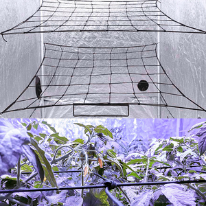 ตาข่ายยืดหยุ่นขนาด 70*70 ซม. 150 ชิ้น / แบบประกอบได้ / สำหรับนำทางและรองรับการออกดอกของพืช / การปลูกแบบไฮโดรโปนิกส์ - Product Image 2