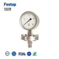 Manómetros de Diafragma Festop de Acero Inoxidable, Hechos en China, de la Mejor Calidad a Precio Económico