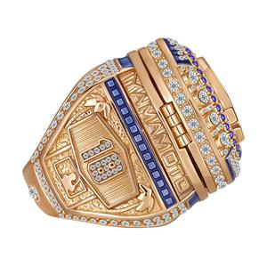 สั่งซื้อล่วงหน้า2024ใหม่ Los Angeles Dodgers แหวนแชมป์18K แหวนโลหะผสมทอง - Product Image 6