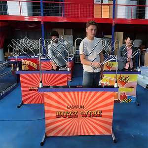 EASYFUN Factory Electric Dexterity Real Life <span class=keywords><strong>Escape</strong></span> Room Prop Skill Buzz Wire Challenge Mega Reaction Buzz Wire <span class=keywords><strong>Game</strong></span> Giant - Product Image 3