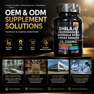 Prix de gros OEM, capsules de Shilajit pur, Shilajit de l'Himalaya pour soutenir l'énergie - Product Image 4