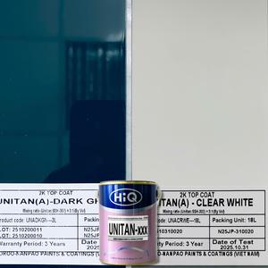 น้ำยาเคลือบสีรถยนต์และอุตสาหกรรม NOROO-NANPAO HiQ UNITAN-XXX สำหรับพ่น/ทา ผลิตในเวียดนาม - Product Image 2