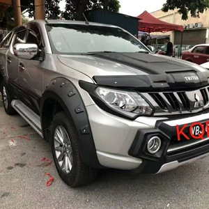 Accesorios para Autos en Oferta: Cubierta Negra para el Capó del Motor para Mitsubishi Triton L200 - Product Image 2