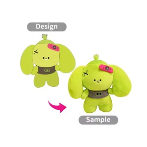 Customizable Plush Toys Cute Pillow PP Cotton Plush <b>Doll</b> Bedside Pillow Pad <b>Custom</b> logo Packaging Label Hanging Tag - Product Image 4
