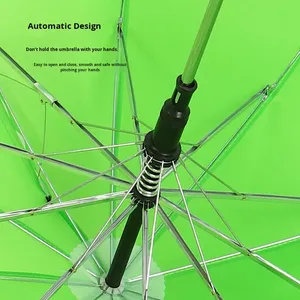 Parapluie grenouille pour enfants, logo stéréo 3D créatif, parapluie personnalisé pour enfants, sécurité écologique, avec oreilles pour bébés - Product Image 3