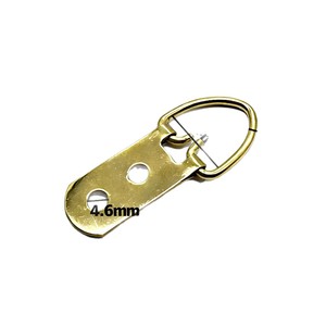 ตะขอแขวนกรอบรูปโลหะ 4.6 มม. ตะขอเดี่ยวแบบแขวนติดผนังสำหรับตกแต่งบ้าน - Product Image 1