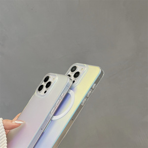 <span class=keywords><strong>Coque</strong></span> de téléphone en TPU laser IMD givré dégradé de luxe pour <span class=keywords><strong>Apple</strong></span> pour <span class=keywords><strong>iPhone</strong></span> 17PM/16pro 14/15pro comprend une poignée de téléphone à <span class=keywords><strong>coque</strong></span> magnétique - Product Image 3