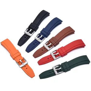 JUELONG Uhren armband Rubber 20mm 22mm 24mm FKM Gummi armbänder Schnellverschluss-Uhren armbänder für Sport taucher